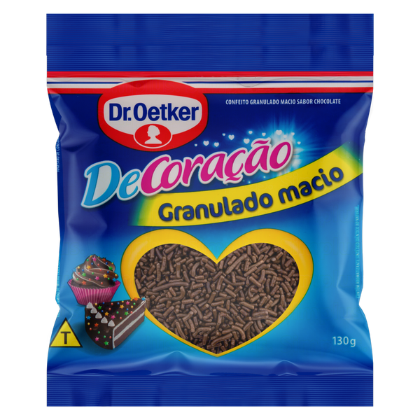 Chocolate Granulado Dr. Oetker Macio 130g