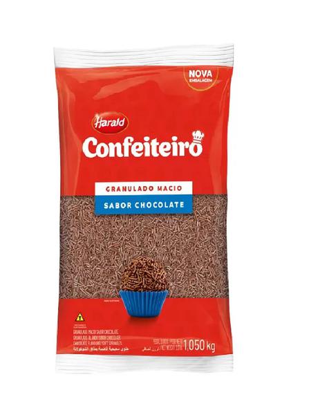 Chocolate Granulado Harald 1,010Kg Macio