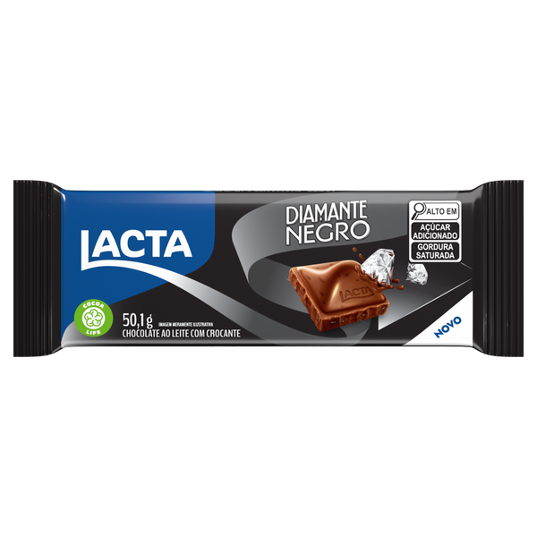 Chocolate Lacta Diamante Negro 50,1g