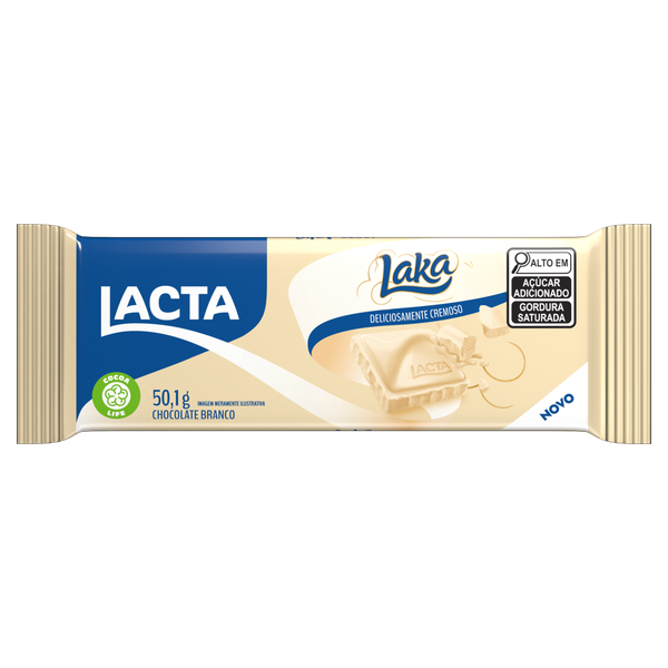 Chocolate Lacta Laka Branco 50,1g