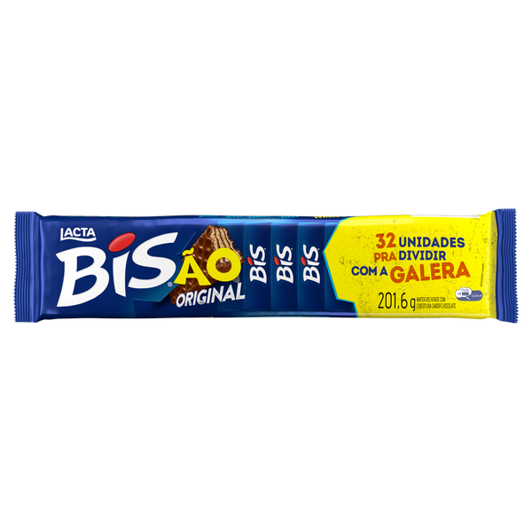 Chocolate Bis Ao Leite Lacta 201,6g