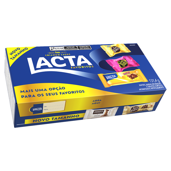Chocolate Lacta Bombom Variedades 131,45g