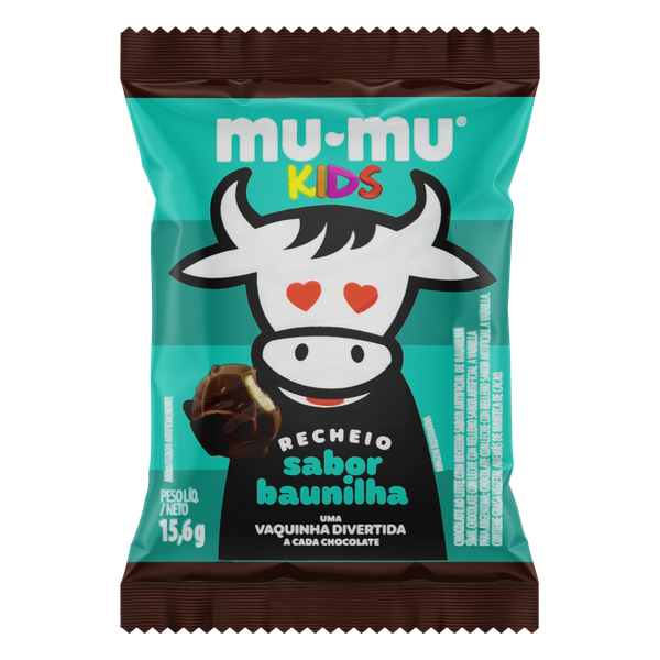 Chocolate Neugebauer Mú-Mú Kids Baunilha 15,6g