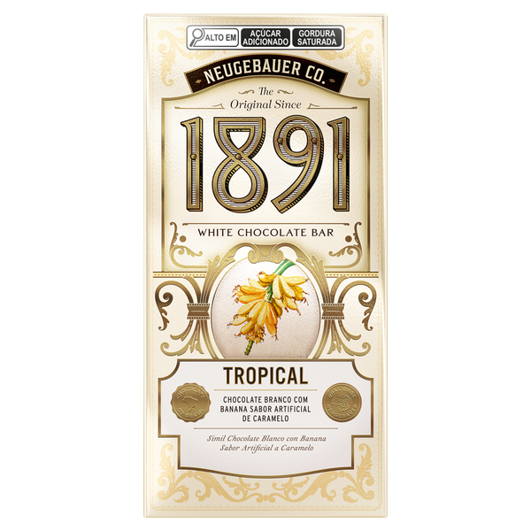 Chocolate Neugebauer 1891 Tropical Barra 90g