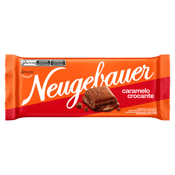 Chocolate Neugebauer Caramelo Barra 80g