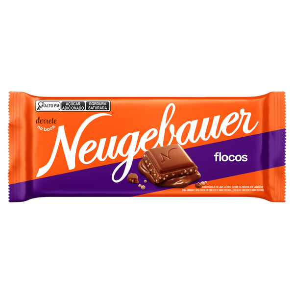 Chocolate Neugebauer Flocos Barra 80g