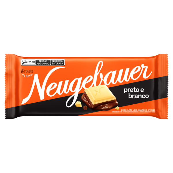 Chocolate Neugebauer Barra Pto/bco 80g