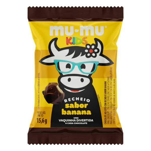 Chocolate Neugebauer Mú-Mú Kids Banana 15,6g