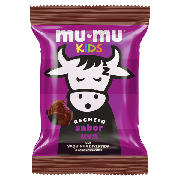 Chocolate Neugebauer Mú-Mú Kids Uva 15,6g