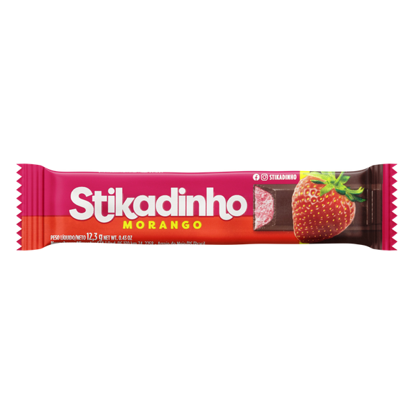 Chocolate Neugebauer Stikadinho Morango 12,3g