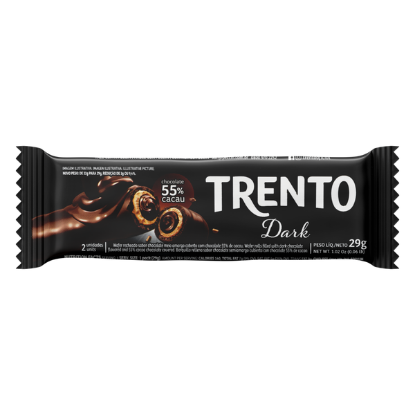 Chocolate Trento Wafer Dark 29g