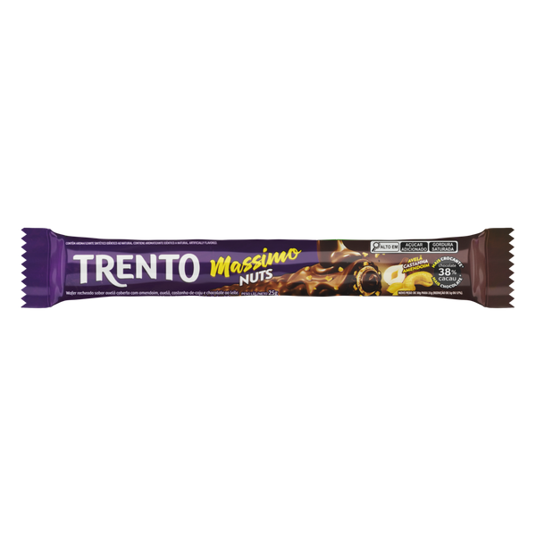 Chocolate Trento Wafer Massimo Nuts 25g