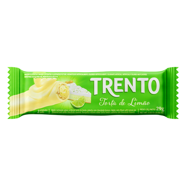 Chocolate Trento Wafer Torta de Limão 29g