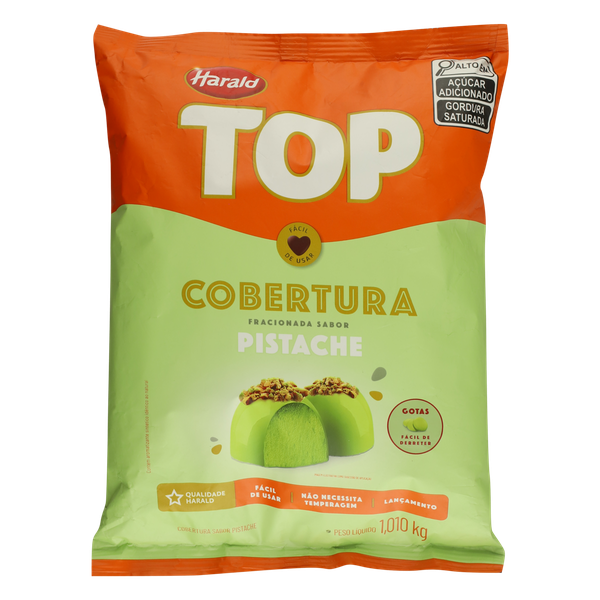 Cobertura Harald Top Gotas Pistache 1,01kg
