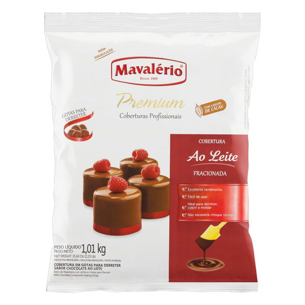Cobertura Mavalério Premium Got Ao Leite 1,01kg
