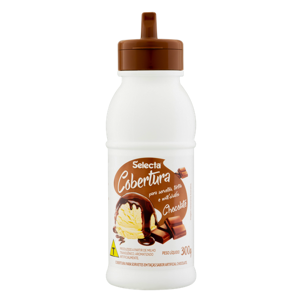 Cobertura para Sorvete Selecta Chocolate 300g