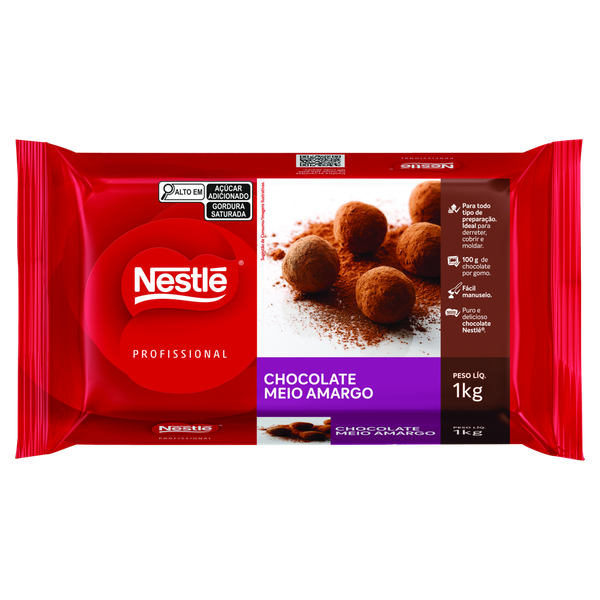 Cobertura de Chocolate Nestlé Amargo 1kg