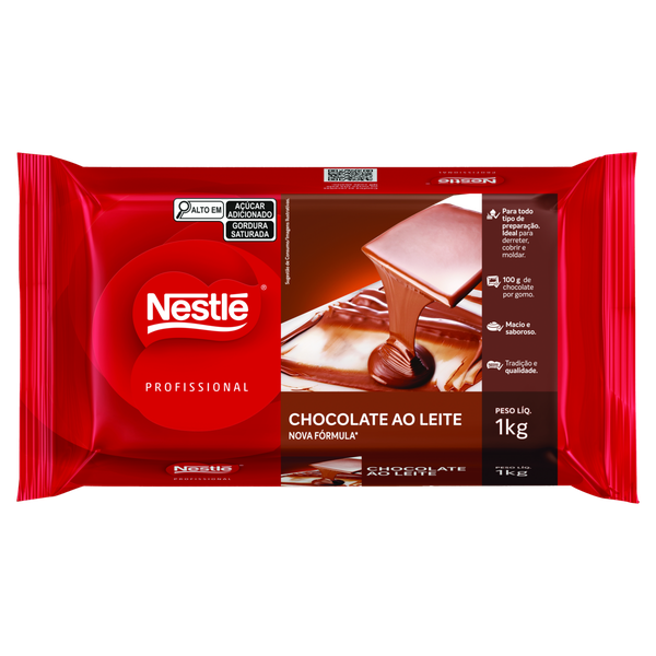 Cobertura de Chocolate Nestlé ao Leite 1kg