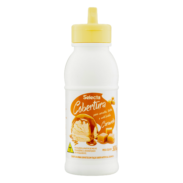 Cobertura para Sorvete Selecta Caramelo 300g