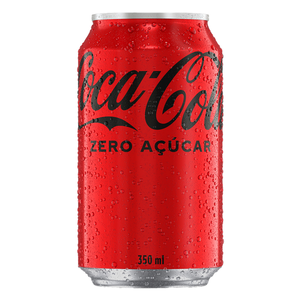Refrigerante Coca-Cola Zero Lata 350ml