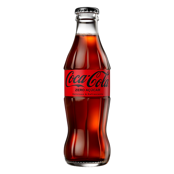 Refrigerante Coca-Cola Zero Vidro 250ml