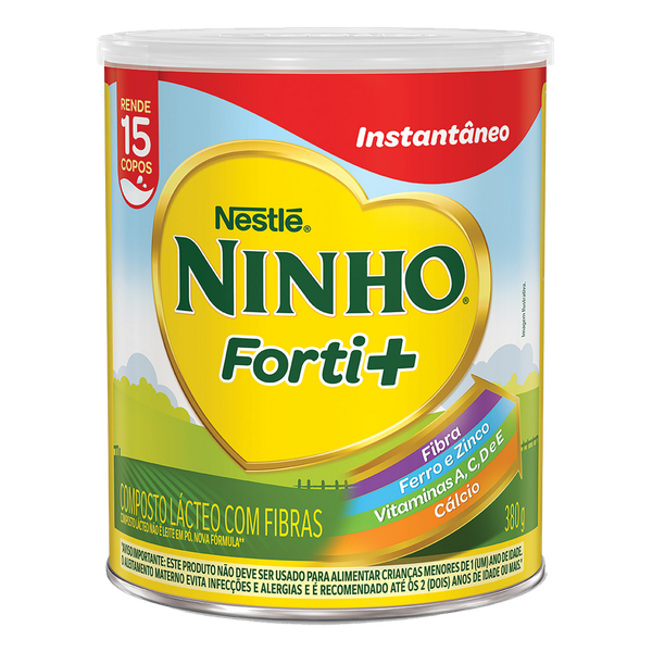 Composto Lácteo Ninho Forti+ Fibras 380g