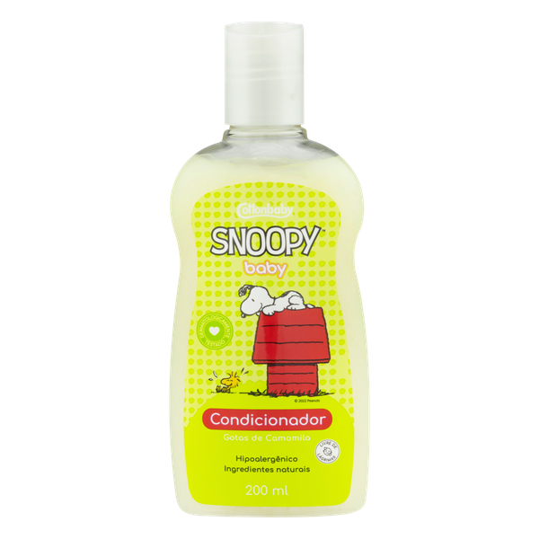 Cond Cottonbaby Snoopy Baby 200Ml Gotas Camomila