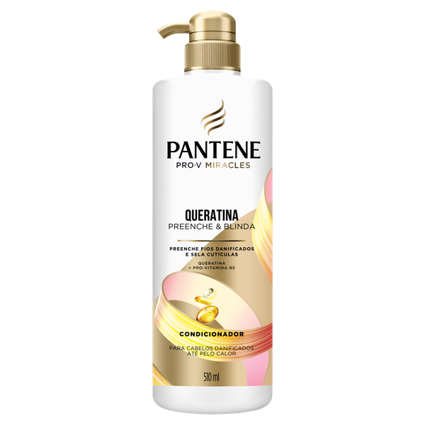 Condicionador Pantene Queratina 510ml
