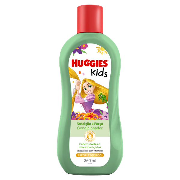Condicionador Huggies Kids Hipoalergenico 360ML Nutricao E Forca