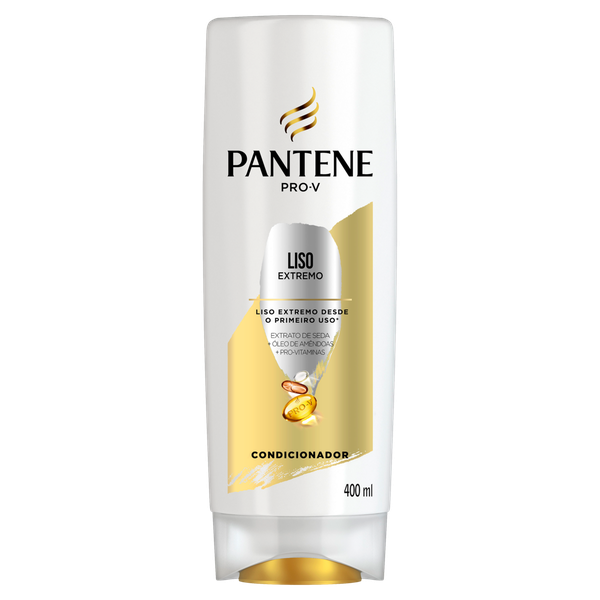 Condicionador Pantene 400ml, Liso Extremo