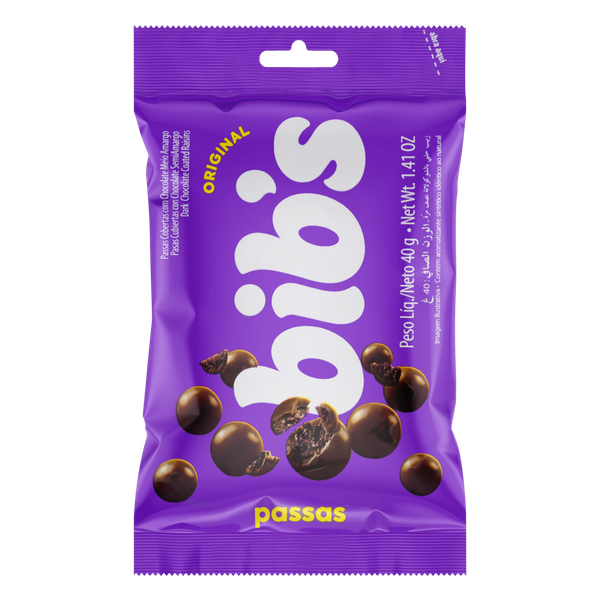 Confeito Bib's Neugebauer Passas 40g