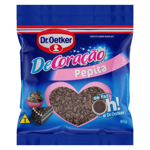 Confeito Dr. Oetker Pepita de Chocolate 80g