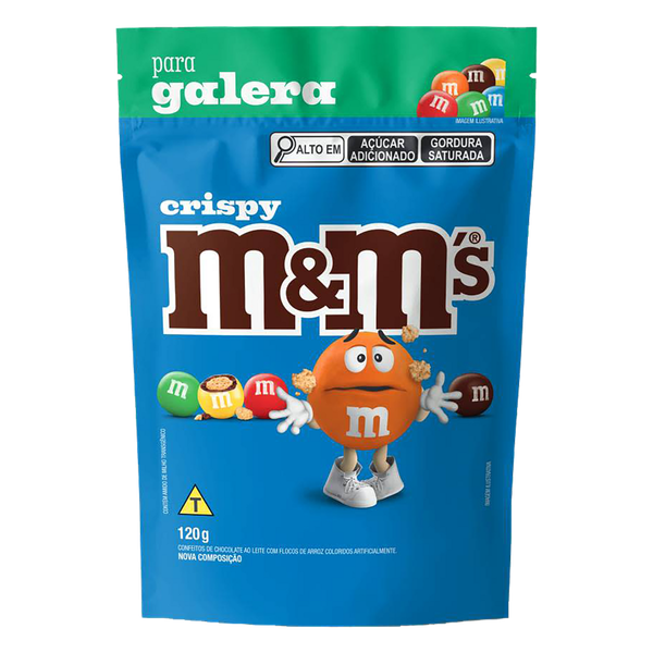 Chocolate M&M's Crispy 120g