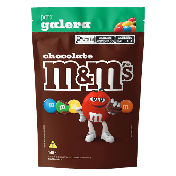 Chocolate M&ms Mms Pouch Ao Leite 148g