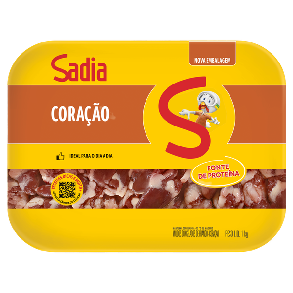 Coração de Frango Sadia Bandeja 1kg