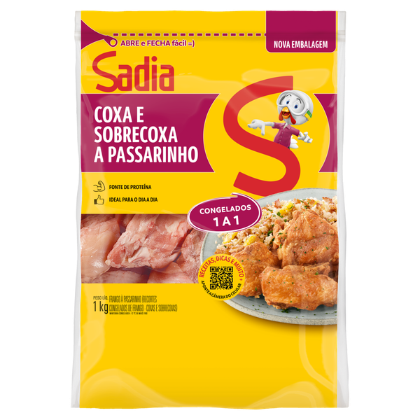 Coxa Sobrecoxa Passarinho Sadia IQF 1kg
