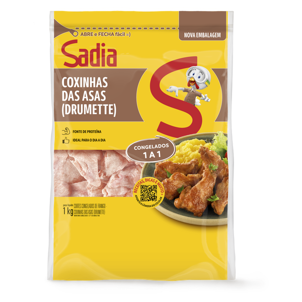 Coxinha da Asa Sadia IQF 1kg