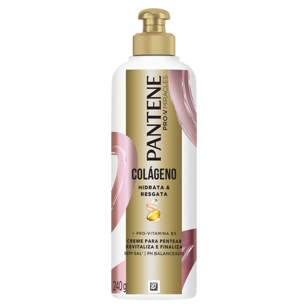 Creme para Pentear Pantene Colágeno 240g