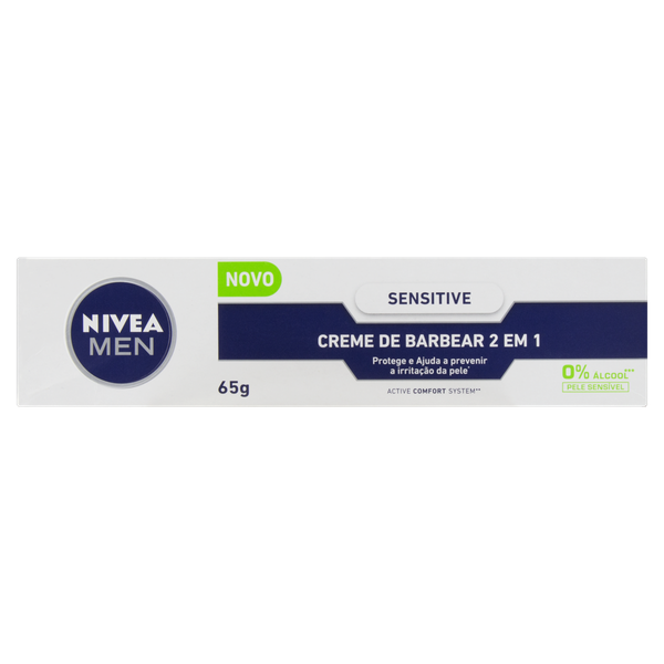 Creme de Barbear Nivea Sensitive 65g