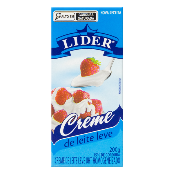Creme de Leite Líder 200g