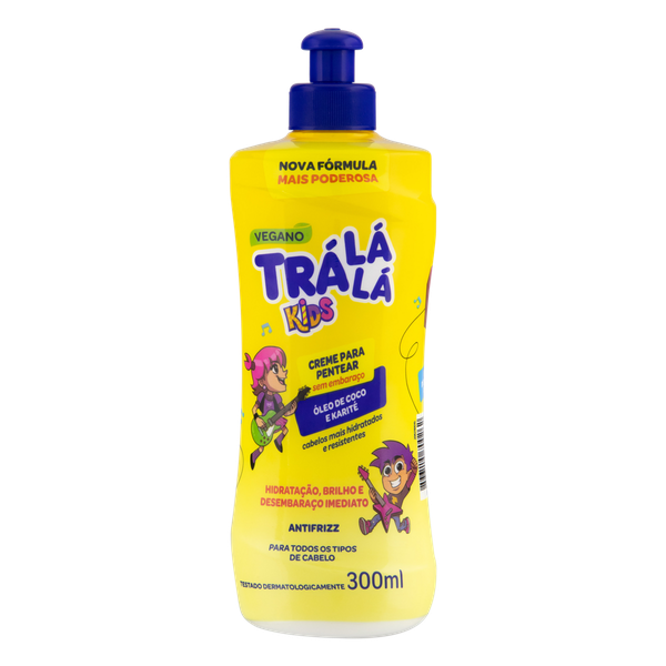 Creme Para Pentear Trá Lá Lá Kids Sem Embaraço 300ml