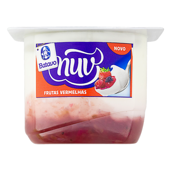 Creme de Queijo Quark Batavo Nuv Frutas Vermelhas 100g
