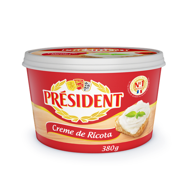 Creme de Ricota Président Tradicional 380g