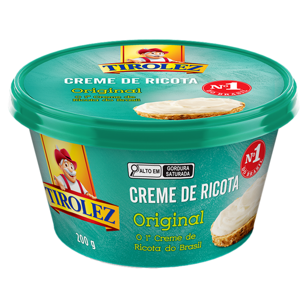Creme de Ricota Tirolez Tradicional 200g