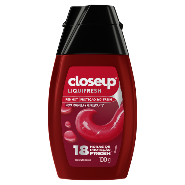 Creme Dental Close Up Liquifresh Red Hot 100g