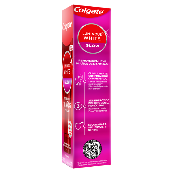 Creme Dental Colgate Luminous White Glow Mint 70g