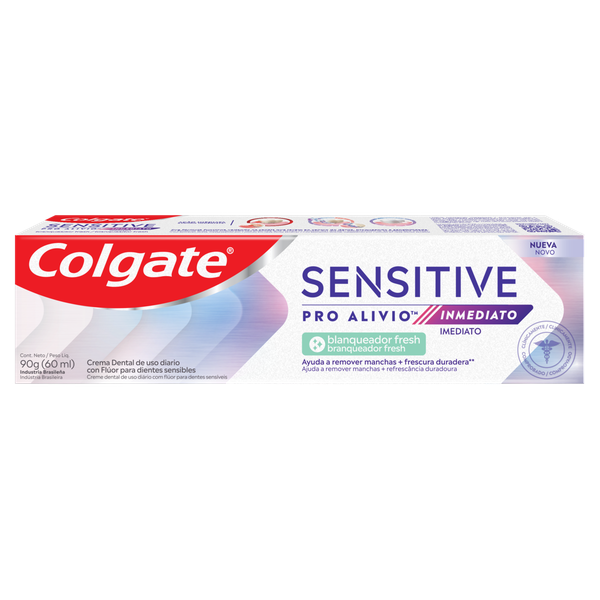 Creme Dental Colgate Sensitive Pró Alívio Branqueador 90g