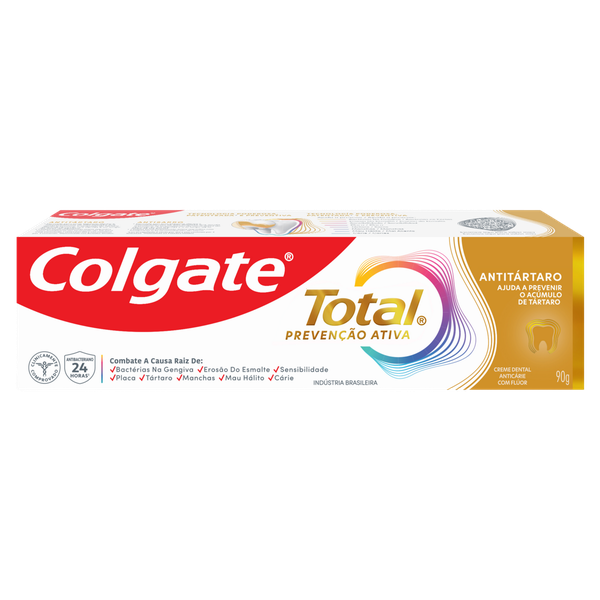 Creme Dental Colgate Total 12 Antitártaro 90g