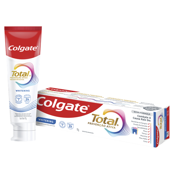 Creme Dental Colgate Total 12 Whitening 90g