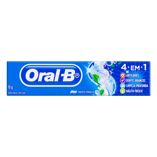 Creme Dental Oral-B 4 em 1 70g